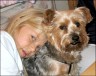 Saskia mit �Sammy�